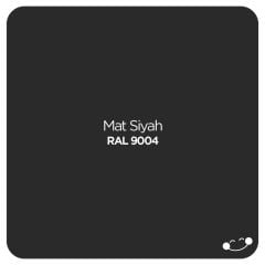 Polisan Akrilik Mat Siyah Sprey Boya 400 ml - RAL 9004