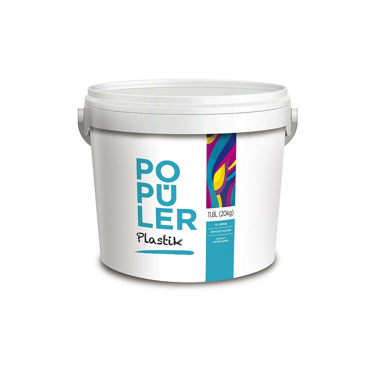 Popüler Plastik Beyaz