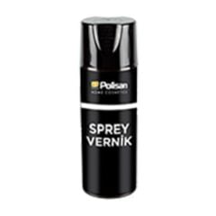Polisan Sprey Vernik Mat 400 ML kolay Uygulama. Kalıcı Parlaklık