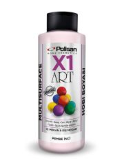 Polisan X1 Art Multisurface Hobi Boyası Pembe İnci 120 ml