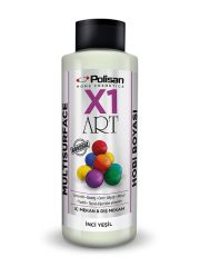 Polisan X1 Art Multisurface Hobi Boyası İnci Yeşili 120 ml