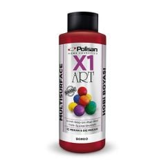 Polisan X1 Art Multisurface Hobi Boyası Bordo 120 ml