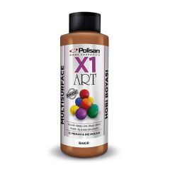 Polisan X1 Art Multisurface Hobi Boyası Bakır Metalik 120 ml
