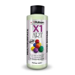 Polisan X1 Art Multisurface Hobi Boyası Patine Yeşili 120 ml